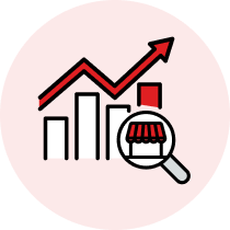 売上要因分析＋スコアリングモデルの構築のイメージピクト