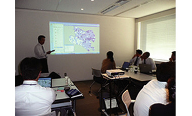 GIS Analysis Activityの様子